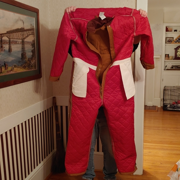 🚫SOLD🚫 NWT Carhartt Men's Duck Coveralls Brown - Picture 15 of 16